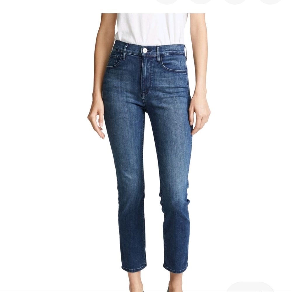 NWT 3x1 Colette Slim Crop High Rise Jeans Sz 24